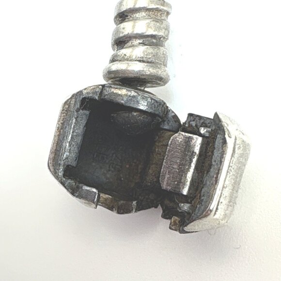 Pandora ALE Sterling Silver 925 Slide Charm Bracelet Snap clasp 9" Length - Picture 8 of 11